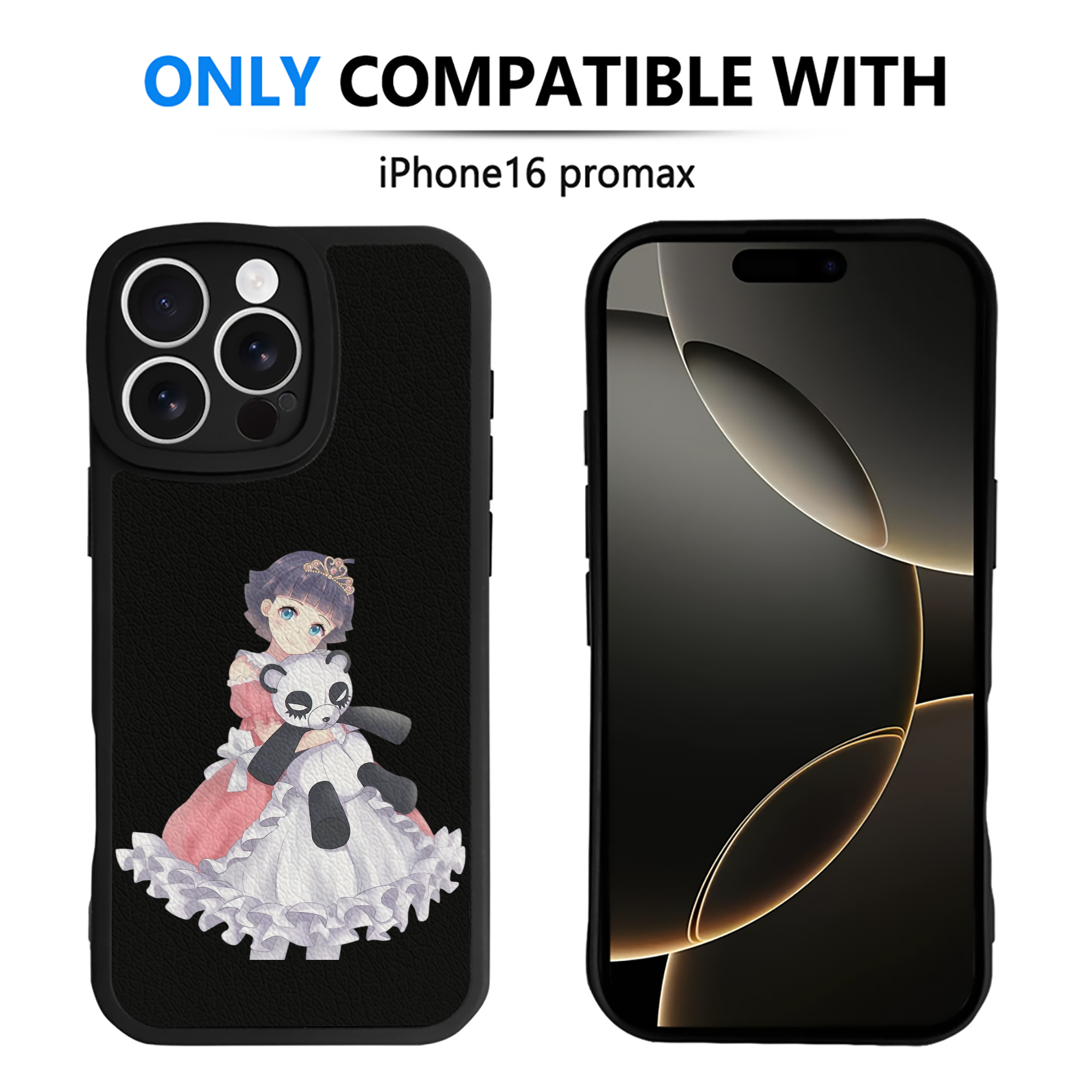 （画像用） NARUTO -ナルト- うずまき ヒマワリ Uzumaki Himawari 【iPhone 16シリーズ対応】シリコンスマホケース（レザー調） 材質：シリコン